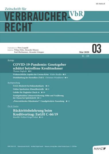 VBR Cover Heft 03/2020