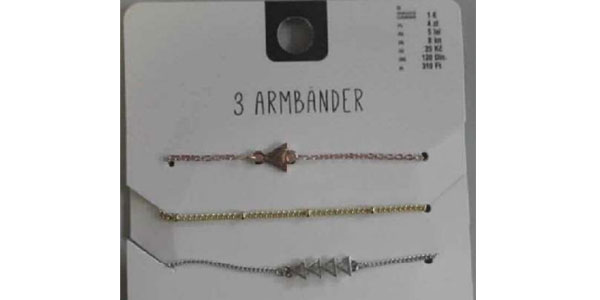 TEDi 3 Armbänder