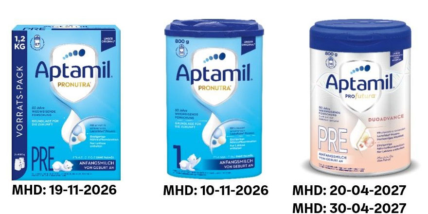 Aptamil Babynahrung | VKI