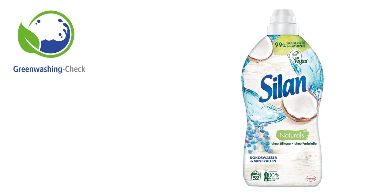 Silan wirbt mit einem veganen, naturbasierten Weichspüler. Naturbasiert heißt aber nicht gleich unbedenklich