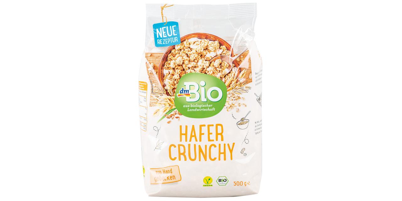 Hafercrunchy Müsli Packung