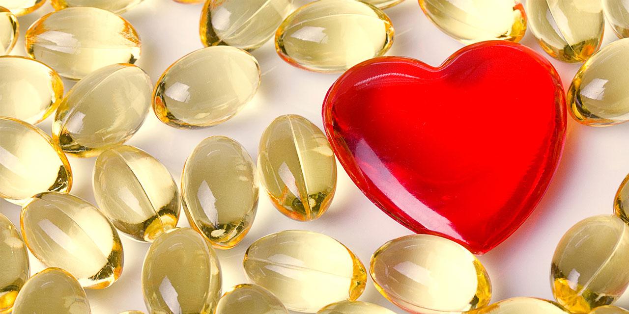 Omega-3-Fettsäuren Fischöl-Kapseln Herz