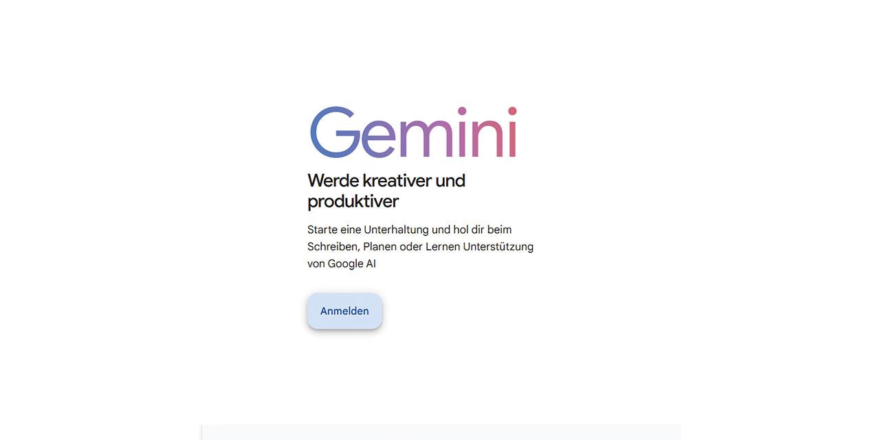 Screenshot gemini.google.com