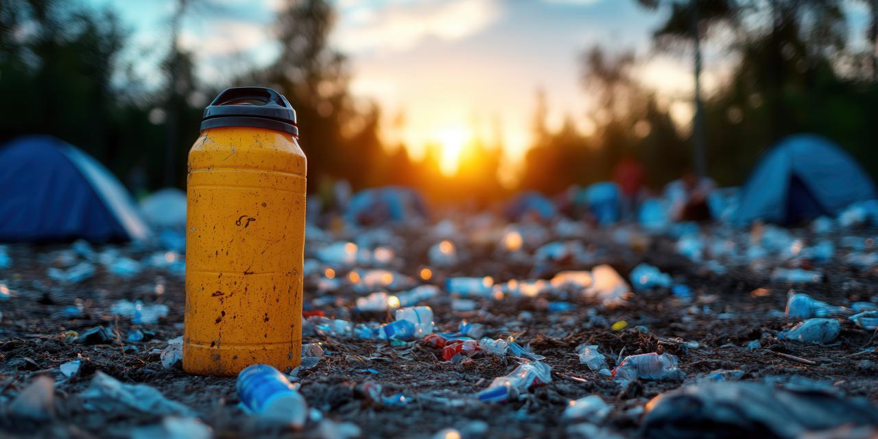 Müllbeitrag am NOVA Rock