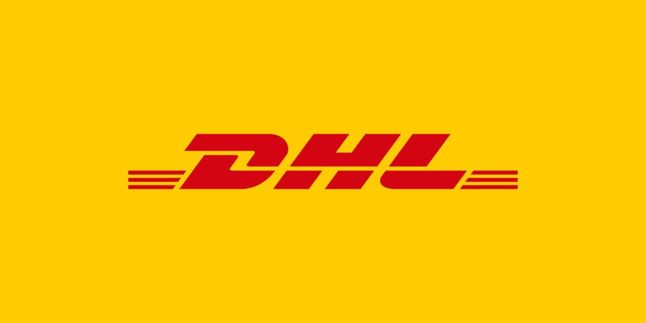 DHL-Logo in gelb und rot