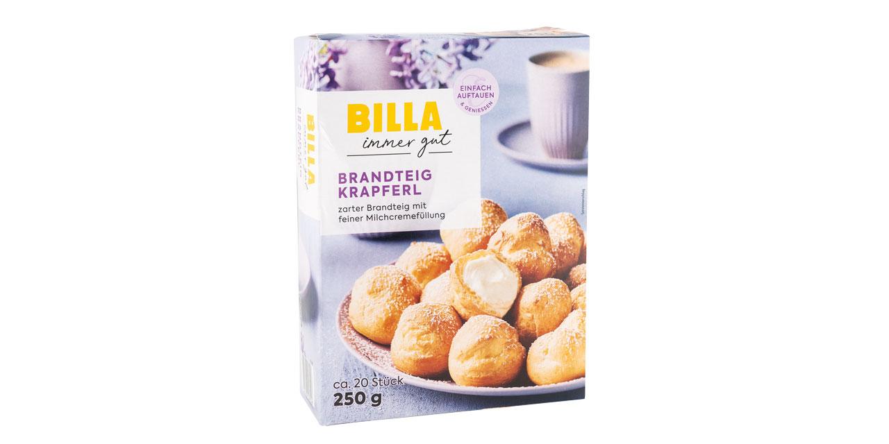 Billa immer gut Brandteig Krapferl