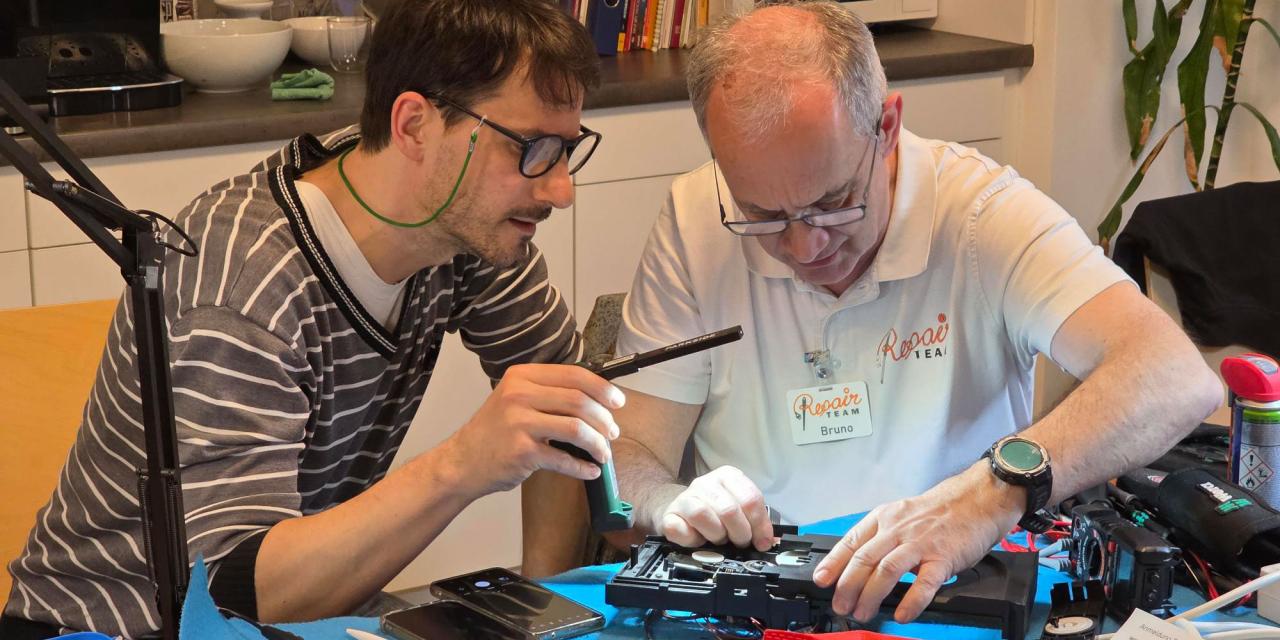 Auf Fehlersuche im Repair Café