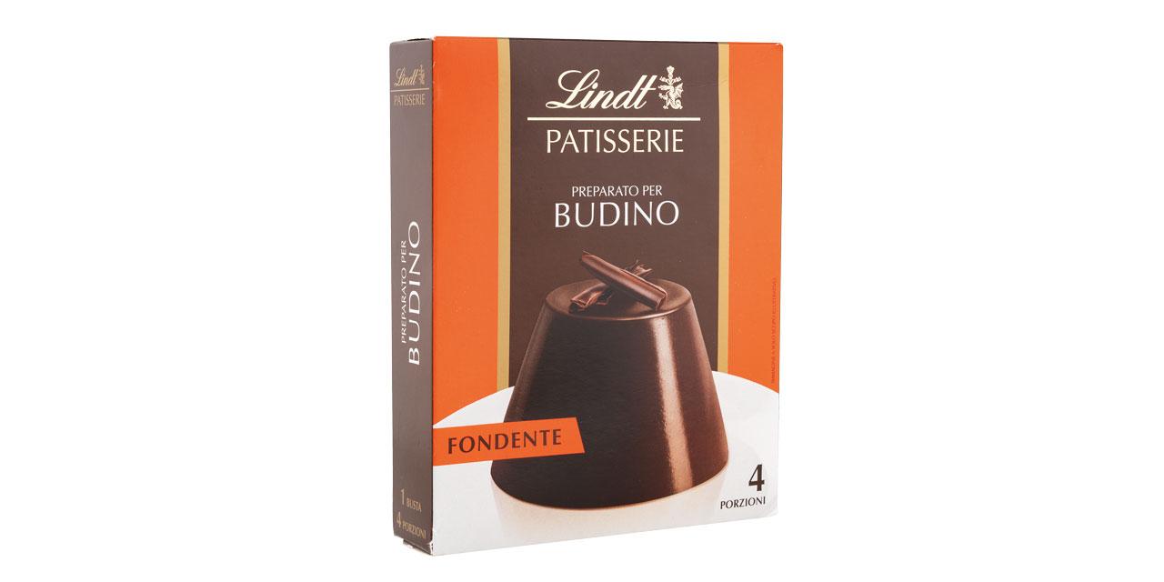 Die Verpackung Lindt Patisserie Budino