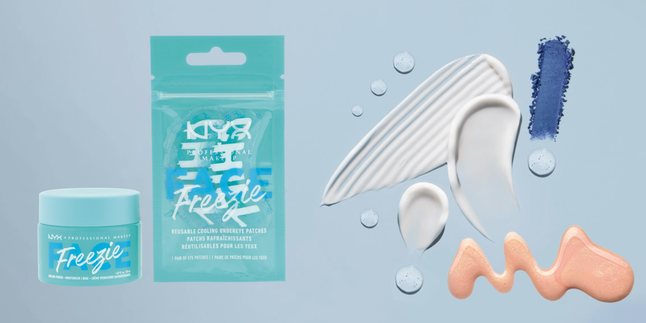Primer Face Freezie 10-in-1 Cooling & Moisturizer und Augenpads Face Freezie Reusable Cooling Underye Patches