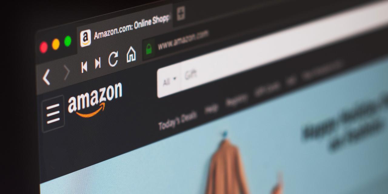 Foto: Ausschnitt der Amazon-Homepage 