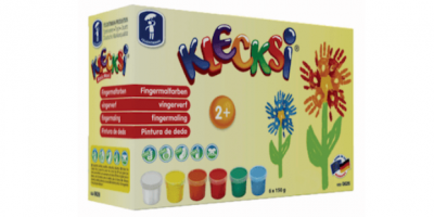 Foto von KLECKSI Fingermalfarben