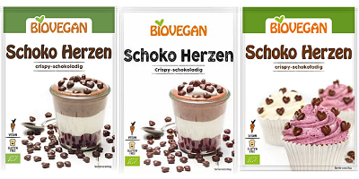 Foto von Biovegan Schoko Herzen