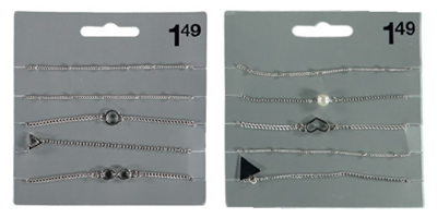 Foto von Zeeman-Modeschmuck Armbänder