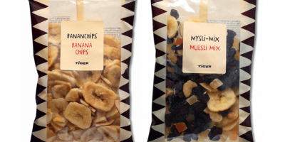 Foto von Bananenchips und Muesli Mix von Flying Tiger Copenhagen