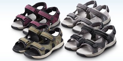 Foto von Damen- und Herren-Trekkingsandalen von Hofer