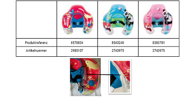 Fotos von Schwimmringen von Decathlon