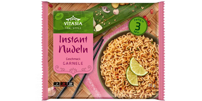 Vitasia Instant Nudeln Geschmack Garnele, 85 g