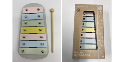 Primark Kinder-Holz-Xylophon