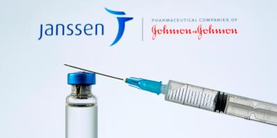 Eine Spritze mit dem Corona-Impfstoff von Johnson&Johnson