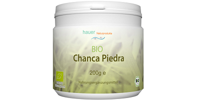 Nahrungsergänzung Bio Chanca Piedra von Hauer Naturprodukte