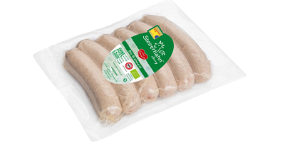 Packung Steirerhahn Henry Bio-Bratwurst, 210 g
