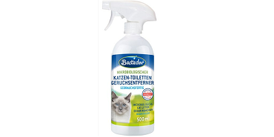 Bactador Katzen-Toiletten Geruchsentferner