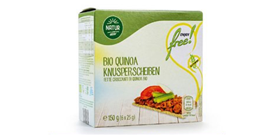 BIO-Knusperscheiben glutenfrei 150 g - Sorte Quinoa