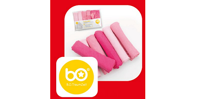 BabyOne Mullwindeln 6er-Pack Dreieckstücher
