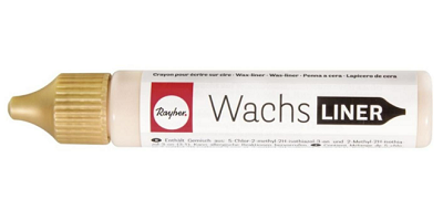 Rayher Wachs-Liner Brilliant Gold