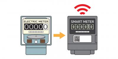 Wechsel vom alten-Stromzähler zum Smart Meter