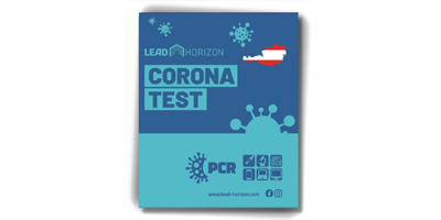 PCR-Gurgeltest-Packung von Lead Horizon