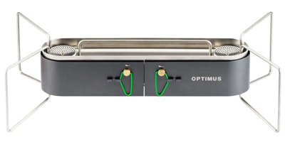 Stylischer Outdoor-Gaskocher