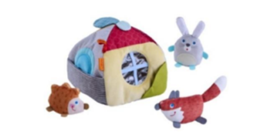Weiches Babyspielzeug aus mehreren Teilen