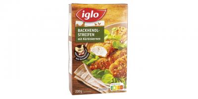 iglo Backhendlstreifen mit Kürbiskernen