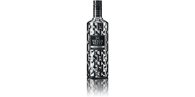Silberne Wodka-Flasche 0,7 Liter