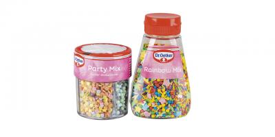 Dr. Oetker Kuchendekor Rainbow und Party Mix