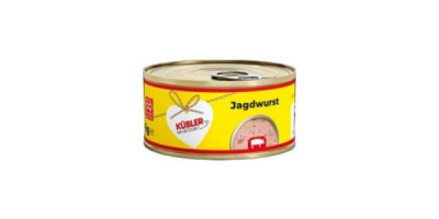 Kübler Jagdwurst in Dose 125 Gramm