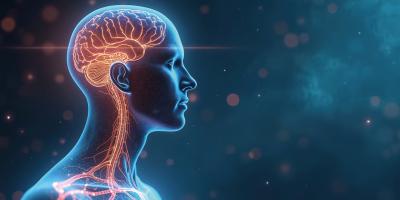 Vagusnerv Künstliche Intelligenz Neuronale Netzwerke Menschlicher Kopf