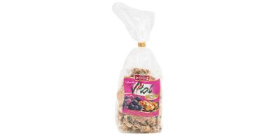Eine Packung Lambertz Vital Klassik in durchsichtiger Plastikverpackung und pinkem Etikett.