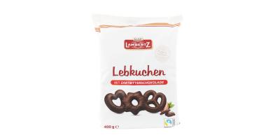 Lambertz Lebkuchen: überdimensionierte Verpackung verkleinert 