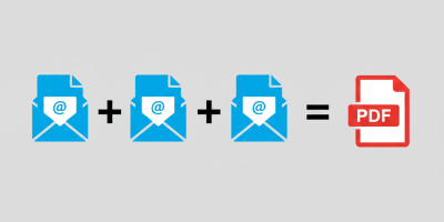 Anleitung: Emailverlauf als einzige PDF speichern
