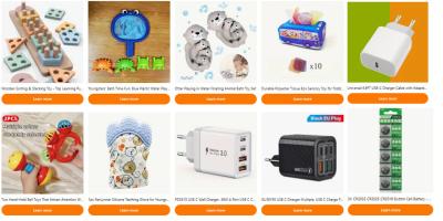 Temu verschiedene Produkte