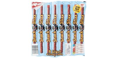 Snack Stixx Dauerwurststicks jetzt ohne gesunden Anstrich
