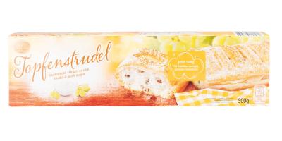 Über Füllmengenreduktion aufmerksam gemacht: Finest Bakery Topfenstrudel
