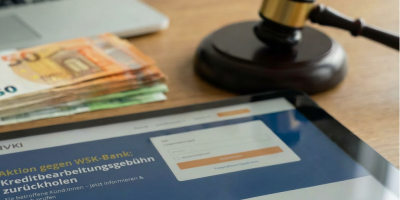 Einigung mit WSK Bank: Refundierung von Kreditbearbeitungsgebühren