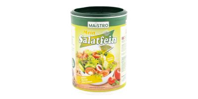 Überraschende Zutatenliste beim Produkt „Maistro Mein Salatfein“