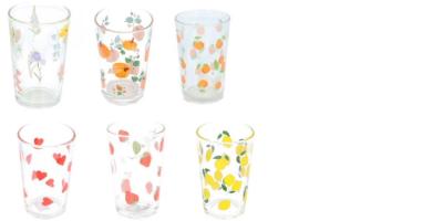 Flying Tiger bedruckte Trinkgläser