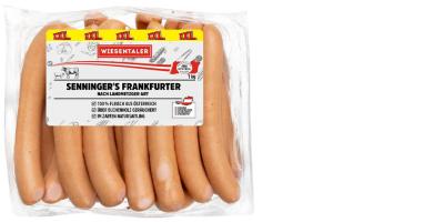 Lidl Wiesentaler Senninger's Frankfurter nach Landmetzgerart, 1 kg