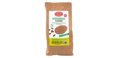 Zurück zum Ursprung Glückskekse Schoko: Weniger Butter, weniger Schokolade 