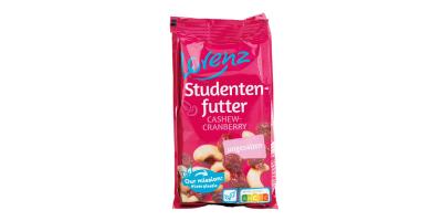 Lorenz Studentenfutter Cashew-Cranberry: Cashew-Anteil wieder erhöht 